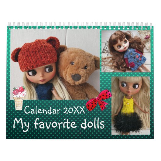 Kalender. Mijn favoriete poppen Kalender (Hoes)