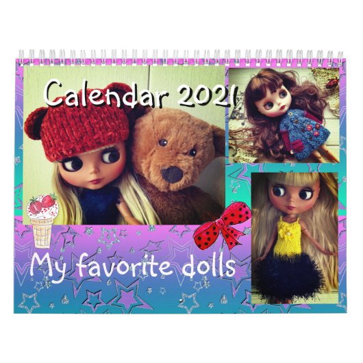 Kalender. Mijn favoriete poppen Kalender (Hoes)