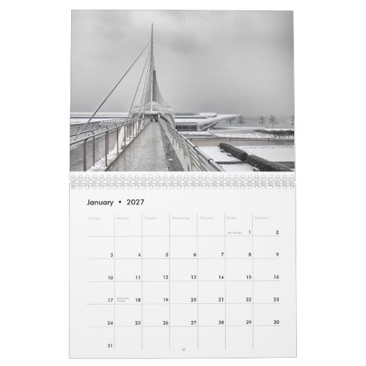 Kalender Milwaukee 2015 (Jan 2027)