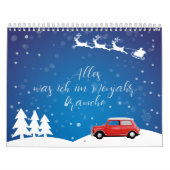 Kalender Mini Cooper Alles was brauche im Neujahr (Hoes)
