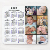 Kalender minimalistisch 8-serie 2023 Aangepaste fo Muismat (Voorkant)
