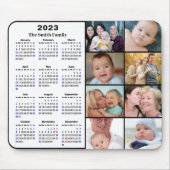 Kalender minimalistisch 8-serie 2023 Aangepaste fo Muismat (Voorkant)