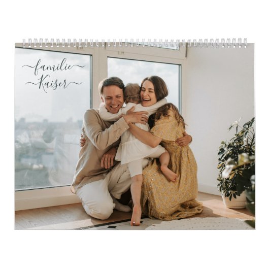 Kalender mit eigenen Fotos - Selbst Gestalten (Hoes)