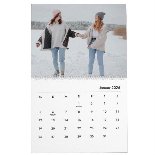 Kalender mit eigenen Fotos - Selbst Gestalten (Jan 2026)