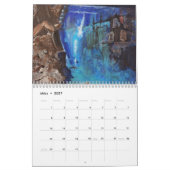 Kalender mit gemalten Bildern (Mar 2027)