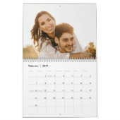 Kalender Moderne elegantie foto (Feb 2027)