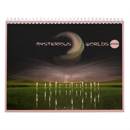 Kalender mysterious worlds (Hoes)