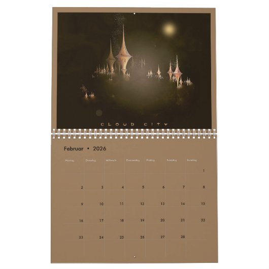 Kalender mysterious worlds (Feb 2026)