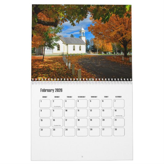 Kalender New Brunswick-Canada (Feb 2026)