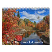 Kalender New Brunswick-Canada (Hoes)