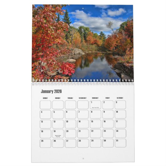 Kalender New Brunswick-Canada (Jan 2026)