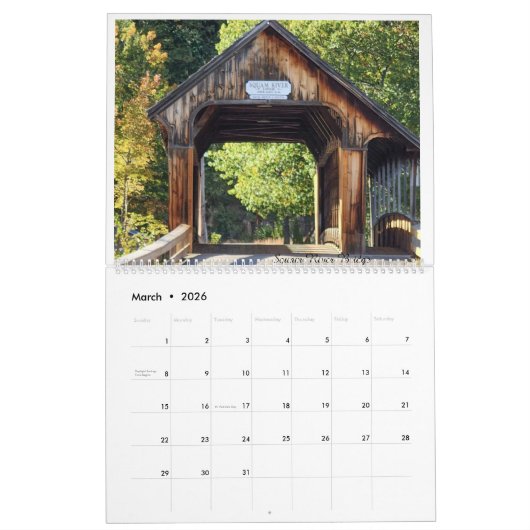 Kalender New Hampshire bergen en meer regio (Mar 2026)