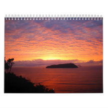 Kalender-Nieuw-Zeelandse kust