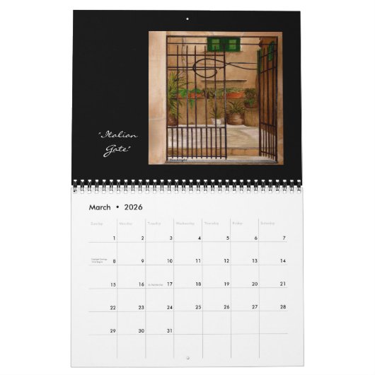 Kalender Noord-Italië (Mar 2026)