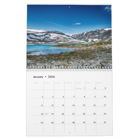 Kalender Noorwegen (Jan 2026)