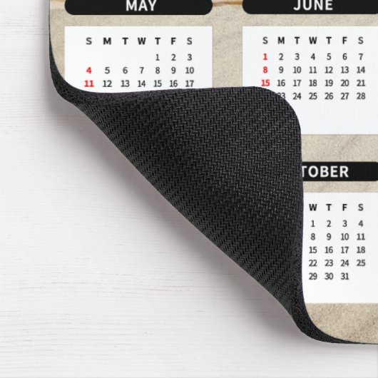 Kalender Ocean Beach 2025 Muismat (Hoek)