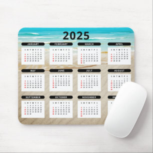 Kalender Ocean Beach 2025 Muismat