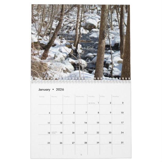 Kalender - Onze mooie wereld (Jan 2026)