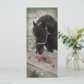 Kalender Paard - 2026 Wenskaart (Staand voorkant)