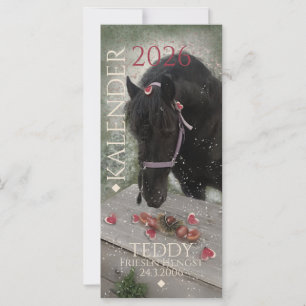 Kalender Paard - 2026 Wenskaart