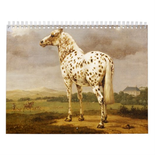Kalender- paarden kalender (Hoes)