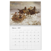 Kalender- paarden kalender (Feb 2027)