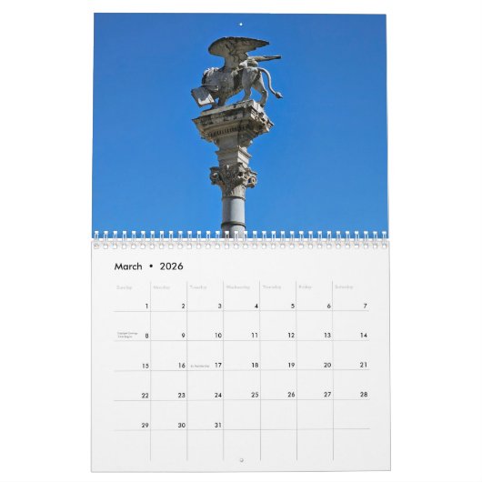 Kalender Padua 2026 (Mar 2026)