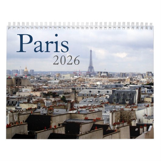 Kalender Parijs 2026 (Hoes)