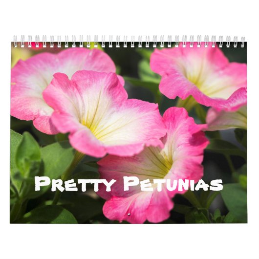 Kalender -  Petunias (Hoes)