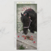 Kalender Pferd - 2026 Greeting Card (Voorkant / Achterkant)