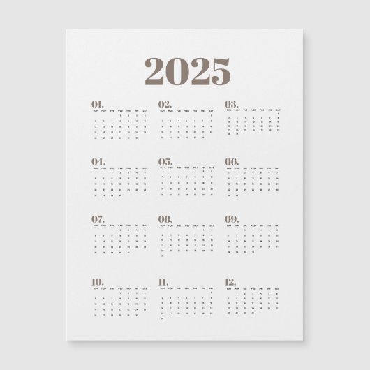 Kalender Planner 2025 (Voorkant)
