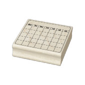 Kalender, Planner, Tijdschrift Rubberstempel (Stempel)