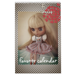 Kalender, pop, voor meisje, baby, plezier, speelgo kalender