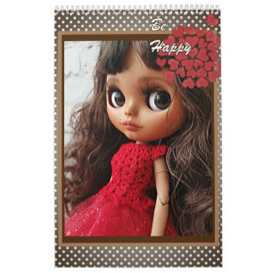 Kalender, pop, voor meisje, baby, plezier, speelgo kalender