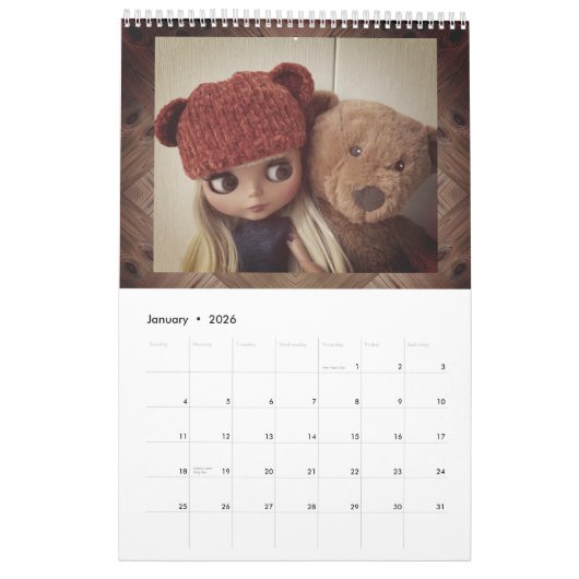 Kalender, pop, voor meisje, baby, plezier, speelgo kalender (Jan 2026)