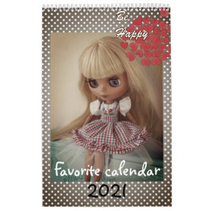 Kalender, pop, voor meisje, baby, plezier, speelgo kalender