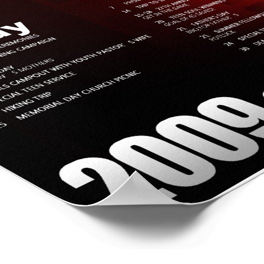 kalender poster (Hoek)