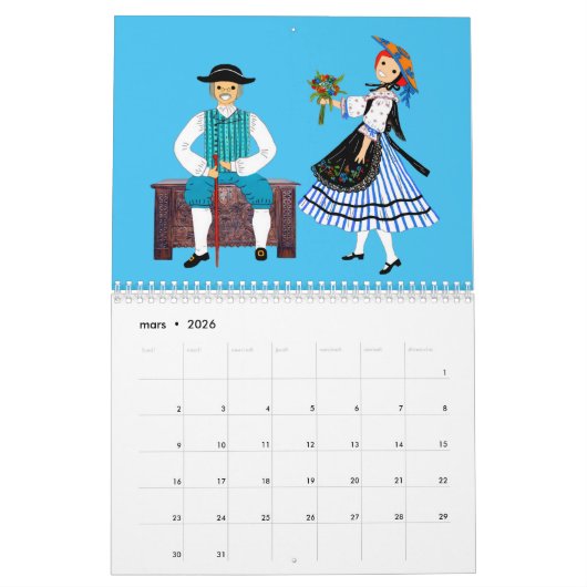 Kalender, Provence-Alpes-Côte-d'Azur, Frankrijk Kalender (Mar 2026)