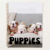 Kalender Puppies bevestigen Planner (Voorkant)