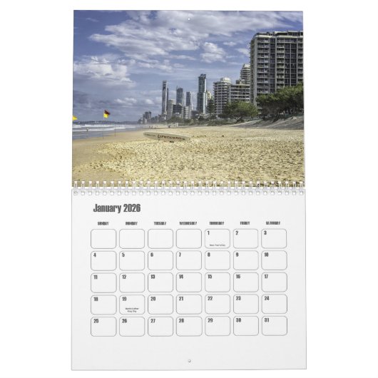 Kalender Queensland-Australië (Jan 2026)