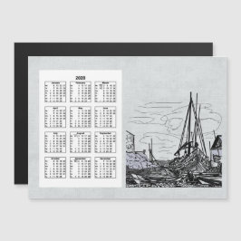 Kalender Reizen en Stad Volledig Jaar 2020