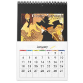 Kalender  Retro Afbeeldingen Posters 2 Plain (Jan 2026)
