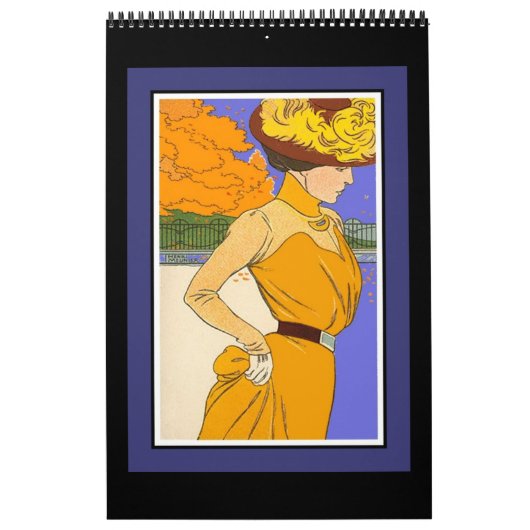 Kalender Retro Afbeeldingen Posters Plain (Hoes)
