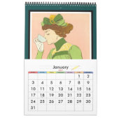 Kalender Retro Afbeeldingen Posters Plain (Jan 2027)