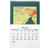 Kalender Retro Afbeeldingen Posters Plain (Feb 2027)