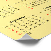 Kalender - Reünie Afbeeldingen x 2 - 2024 Poster (Hoek)