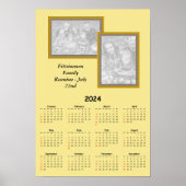 Kalender - Reünie Afbeeldingen x 2 - 2024 Poster (Voorkant)