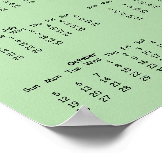 Kalender - Reünie Afbeeldingen x 2 - 2025 Poster (Hoek)