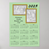Kalender - Reünie Afbeeldingen x 2 - 2025 Poster (Voorkant)