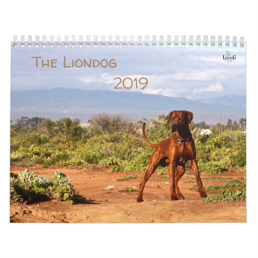 Kalender Rhodesian Ridgeback - Liondog - 15 Monate (Hoes)